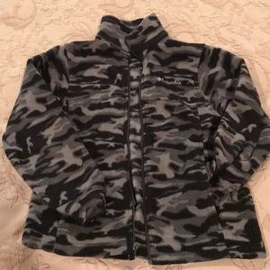 Boys Columbia fleece jacket